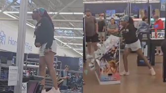 Black Woman Has A Walmart Meltdown