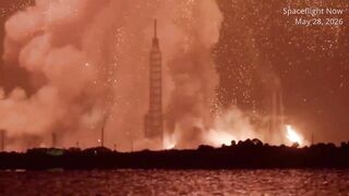 Blue Origin's New Glenn rocket exploded during tests at the launch pad