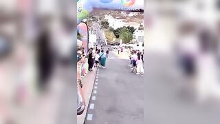 Biker about to Win his Dream Marathon..Finds out People are Crazy