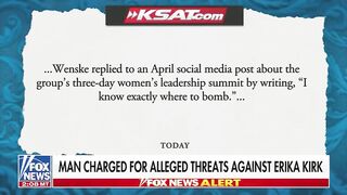 A San Antonio man has just been arrested for threatening to KlLL ERIKA KIRK