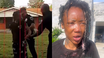 Officer fired after video shows him repeatedly punching woman during arrest