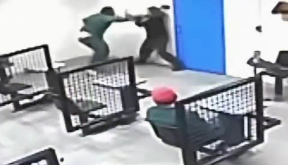 Inmate assaults female counselor and corrections officers at Lakeview Shock prison