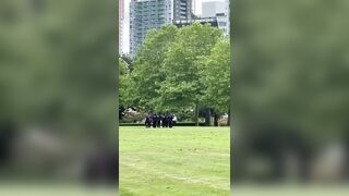 Police shoot fatal stabbing suspect in Holland Park, Surrey, BC