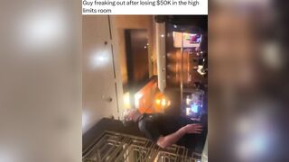 Gambler Loses Everything ($50k) at a Casino.... Snaps on Everyone.