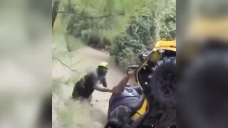 Poor Guy just Wanted to do some 4 Wheeling with the Boys