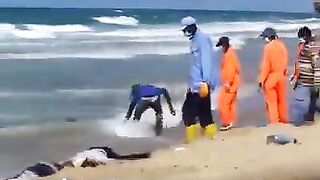 Strong Footage shows What Happens when the African Migrants don't make it to Europe