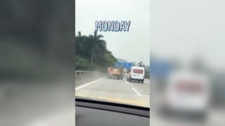 Runaway Truck... How Does This Even Happen? Watch full Video