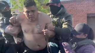 Albany Park, IL: ICE agents had to forcibly detain this Juan while a pack of Rabid Re