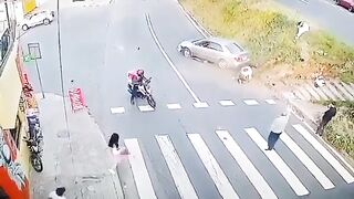 Watch the Group of 4 Crossing to the Right of the Screen