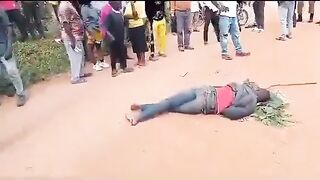 Ugandan Protestor is Killed by Gov't Vehicle who doesn't Give a Fu*k