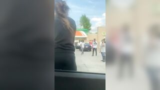 Just a Girl Fight with Big Boobs Popping Out