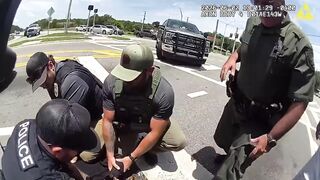 Man accused of carjacking woman at nail salon arrested after chase in Florida