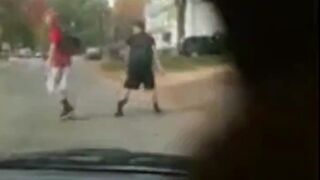 18 Year old Kid Records Himself Running Over his Drug Dealer as his Terrorized Girl Screams