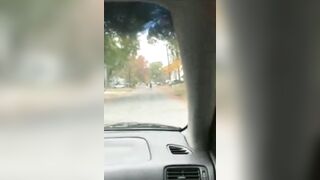 18 Year old Kid Records Himself Running Over his Drug Dealer as his Terrorized Girl Screams