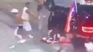 Chicago, USA. Gang of Blacks Kill White Girl and her Man as he Tries to Help Her. Dead..just like that
