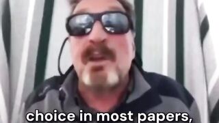 John McAfee Literally Told us Who Satoshi Nakamoto was......