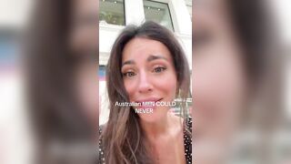 Australian chick surprised by how forward American men are