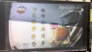 China: Brutal POV Crash shows Car Crash into Store Killing Store Clerk