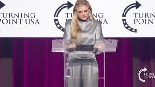 A person screamed out !! “Erika supports Pedophiles”