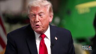 President Trump CUTS OFF and WALKS OUT of a Kristen Welker interview