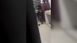 Lady shared a video of her house help doing the unthinkable with the food