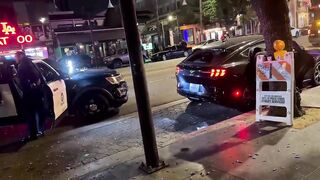 LAPD Officer Caught Smoking, Then Hits The Gas As Citizen Demands Answers