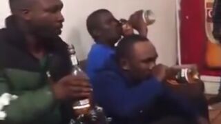 Alcohol Thieves Forced to Drink Everything they Stole