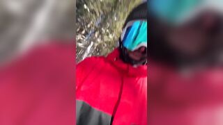 Land Owner Protecting his private Property pulls Shotgun on Snowboarder