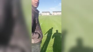 Scotland: Migrant hanging around children’s park gets taught a lesson