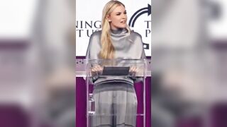 Erika Kirk was heckled during her speech at the Turning Point USA