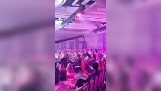 Erika Kirk was heckled during her speech at the Turning Point USA
