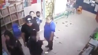 Father Discovers Teacher is Beating his Kid...Delivers Smack Justice