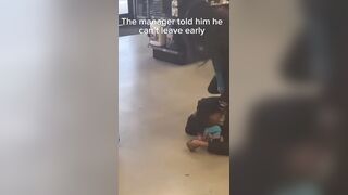 Man KO’d his manager for not lettin him leave early