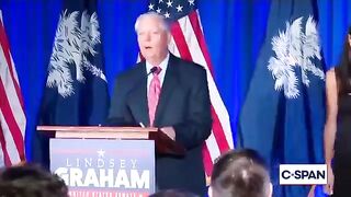 Lindsey Graham: "Mr. President, you're not far behind God."