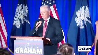 Lindsey Graham: "Mr. President, you're not far behind God."