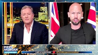 Andrew Tate SNAPS on Piers Morgan about the fact that most stabbings in the UK are done by Black people.