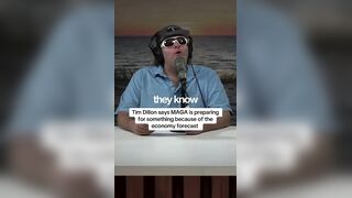 Do you agree with Tim Dillon here A lot of things going on trump