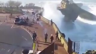 Mother Nature Wrath in France takes out all the Tourists