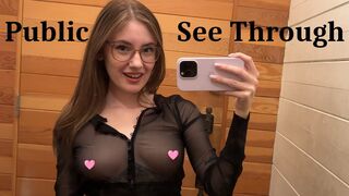 She wanted your Opinion: See Through Shirts in PUBLIC ~ Dressing Room Try On Haul