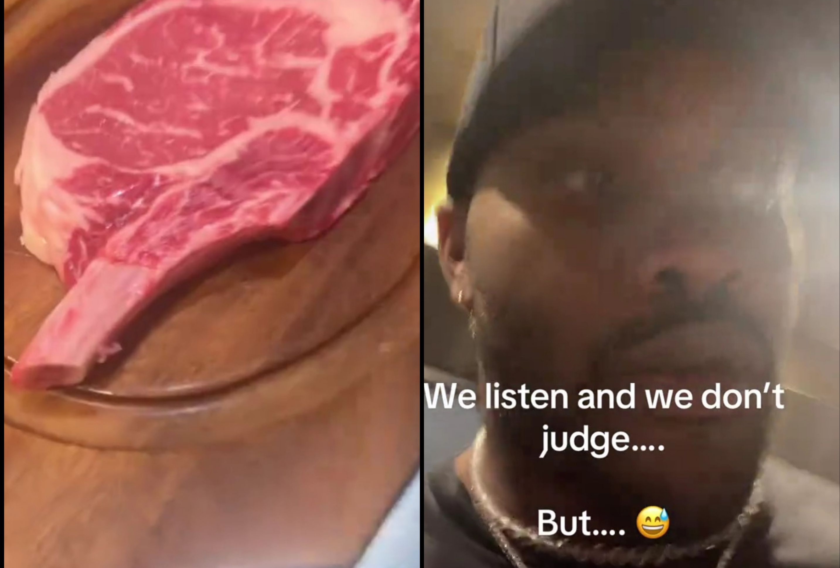 WE LISTEN AND WE DON'T JUDGE...........BUT.........