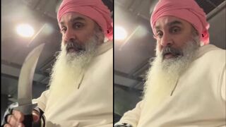 HUGE KNIFE: Sikh explains why they can carry such a big deadly knife around