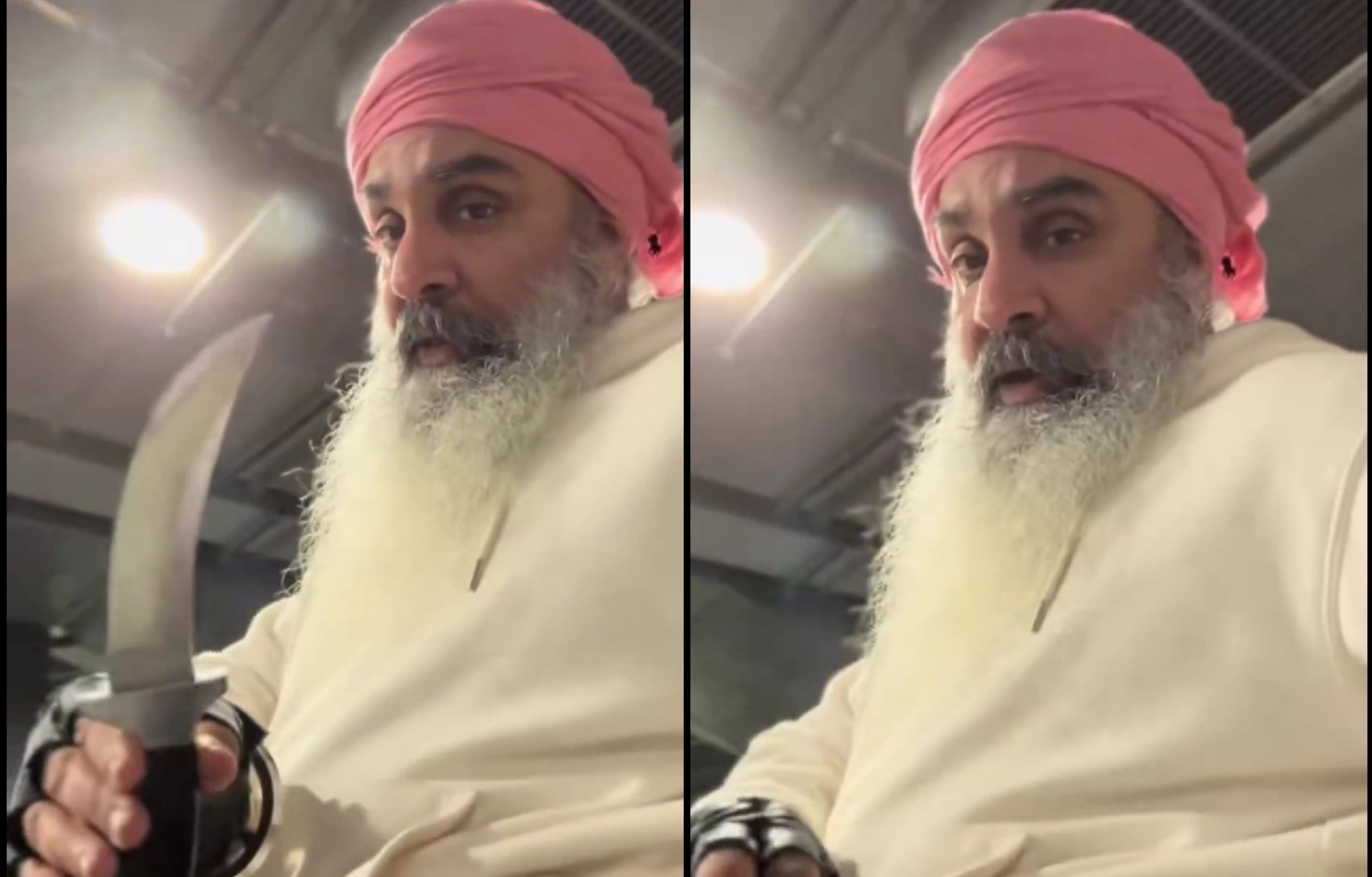 HUGE KNIFE: Sikh explains why they can carry such a big deadly knife around