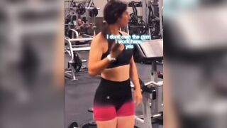 Narcissist Girl at the Gym gets instant Karma for being a Bitch thinking All the Guys Want her