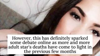 Porn Star Sophia Leone Found Dead (4th Porn Star in 3 months Found Dead)