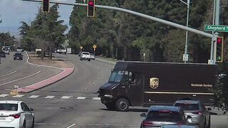 UPS Delivers Knockout Blow To Red Light Runner.
