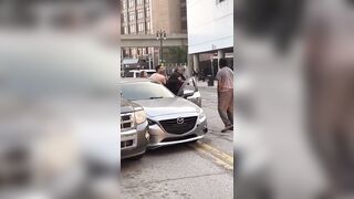 His girls helped him get beat up (Meanwhile in Detroit)