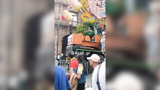 Mexican Fan Celebrates Team`s Victory Over South Africa