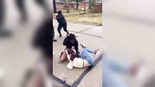 UPDATE: "Girl still Fighting for her Life in Coma" Friends say. White Girl Critically Injured in a Coma after Big Black Girl Smashed her head on Pavement
