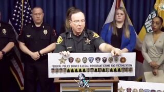 Florida Sheriff Goes off on Biden's Border Policy after Arresting 21 Illegals for Sex Trafficking