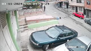 Woman Stuck by Car, Man leaves her in the Street (See Info)